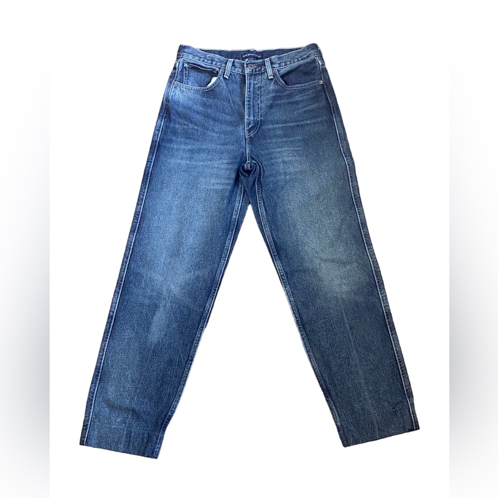 Levi's 511 Blue Jeans Woman 27x27 Button Donut Cotton Straight Denim WPL423
